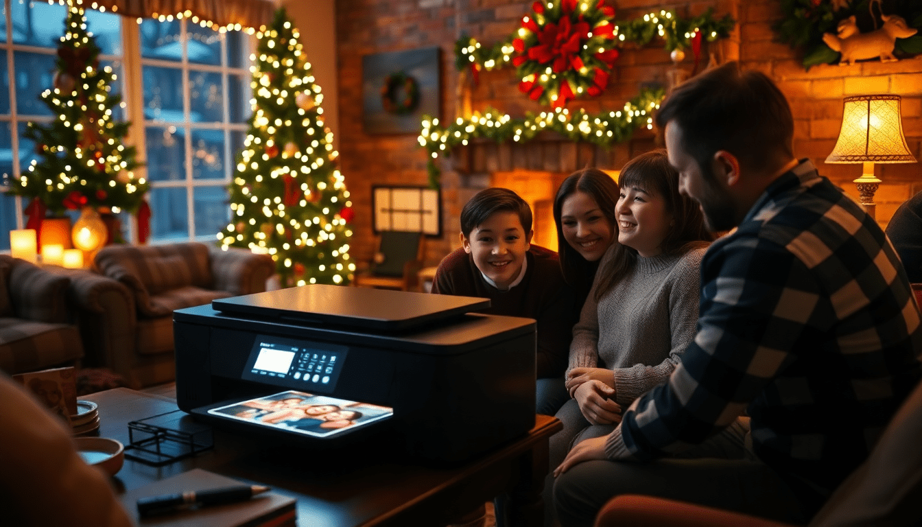 Bevar juleminderne med printede billeder