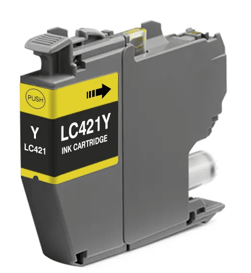 Brother LC421Y gul printerpatron 200 sider – alternativ – LC421Y
