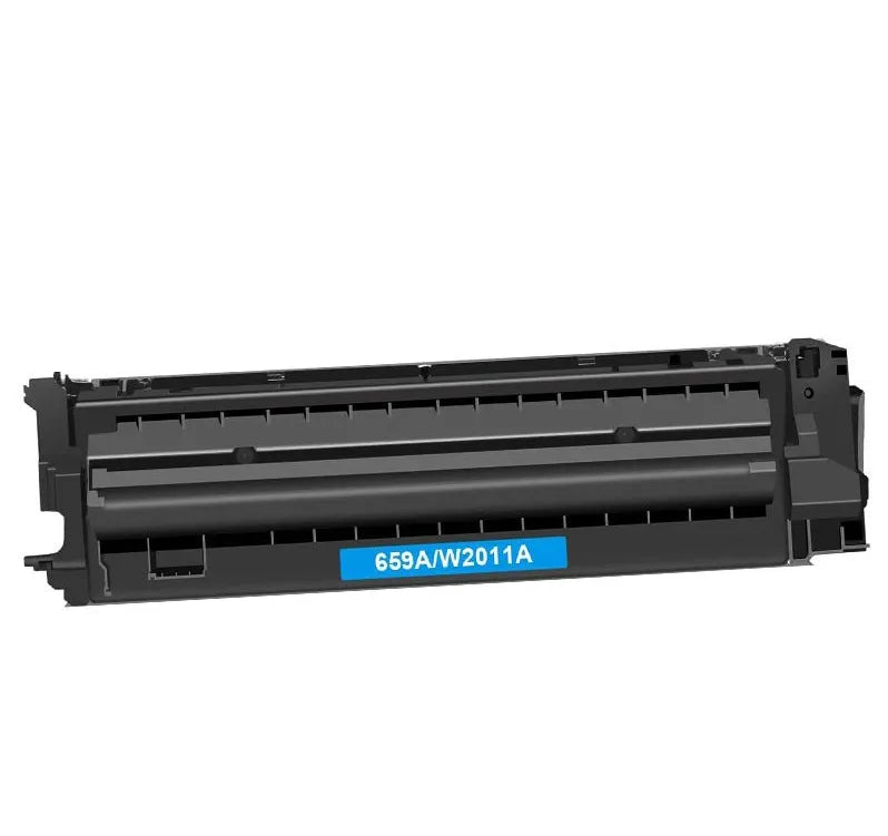 HP 659A cyan toner 13.000 sider W2011A – kompatible