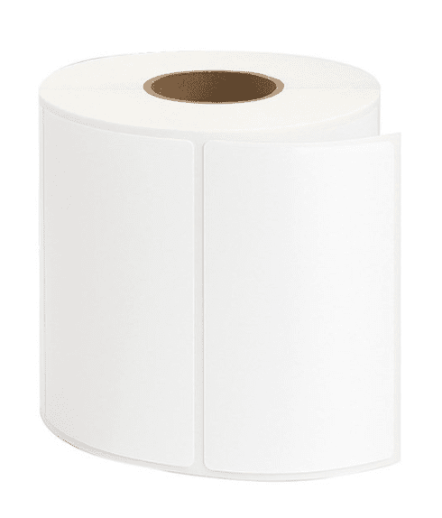 Zebra labels 100x60mm, 1250 labels pr rulle