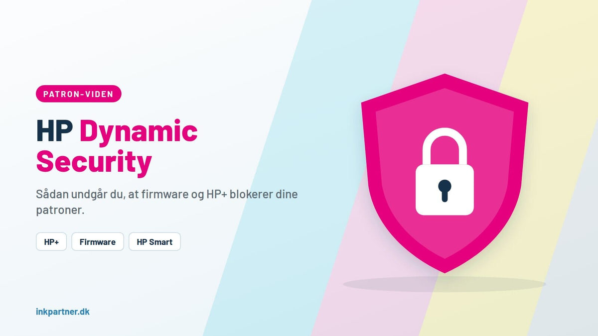 HP Dynamic Security, HP+ og firmwareopdateringer: Sådan undgår du, at printeren blokerer dine patroner