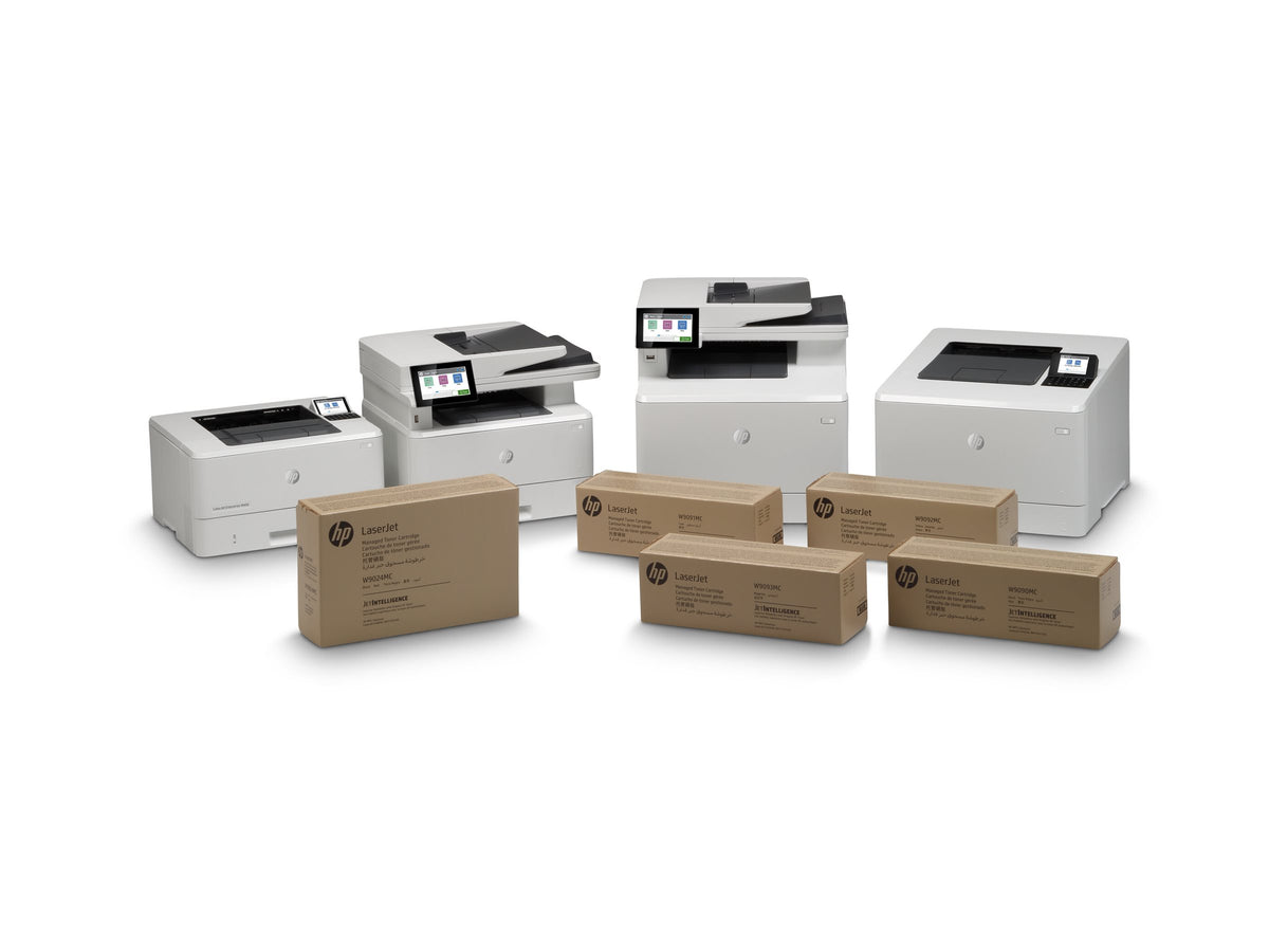HP LaserJet Enterprise M406dn Sort/Hvid Laserprinter