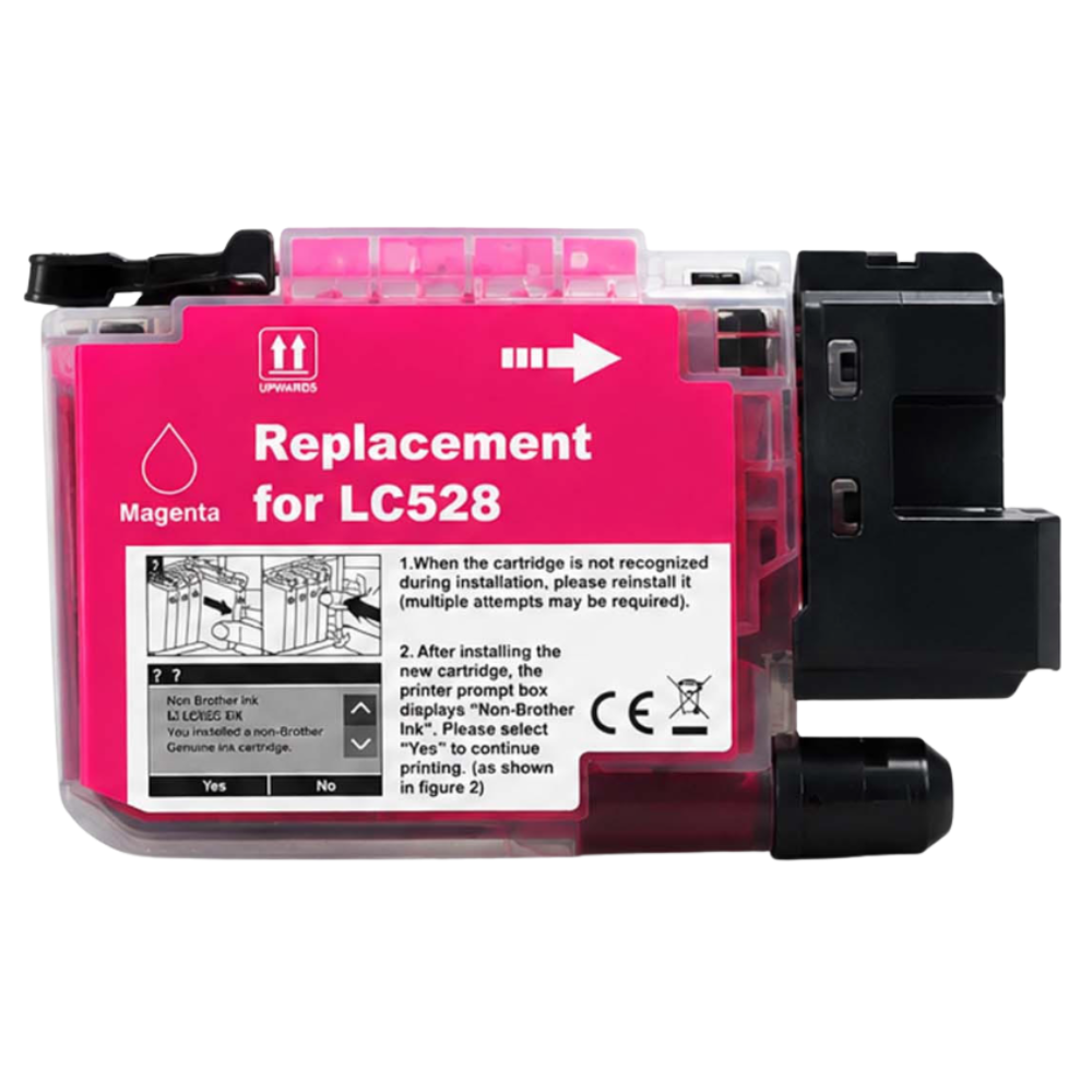 Brother LC528M Magenta printerpatron 53ml – LC-528 M – alternativ