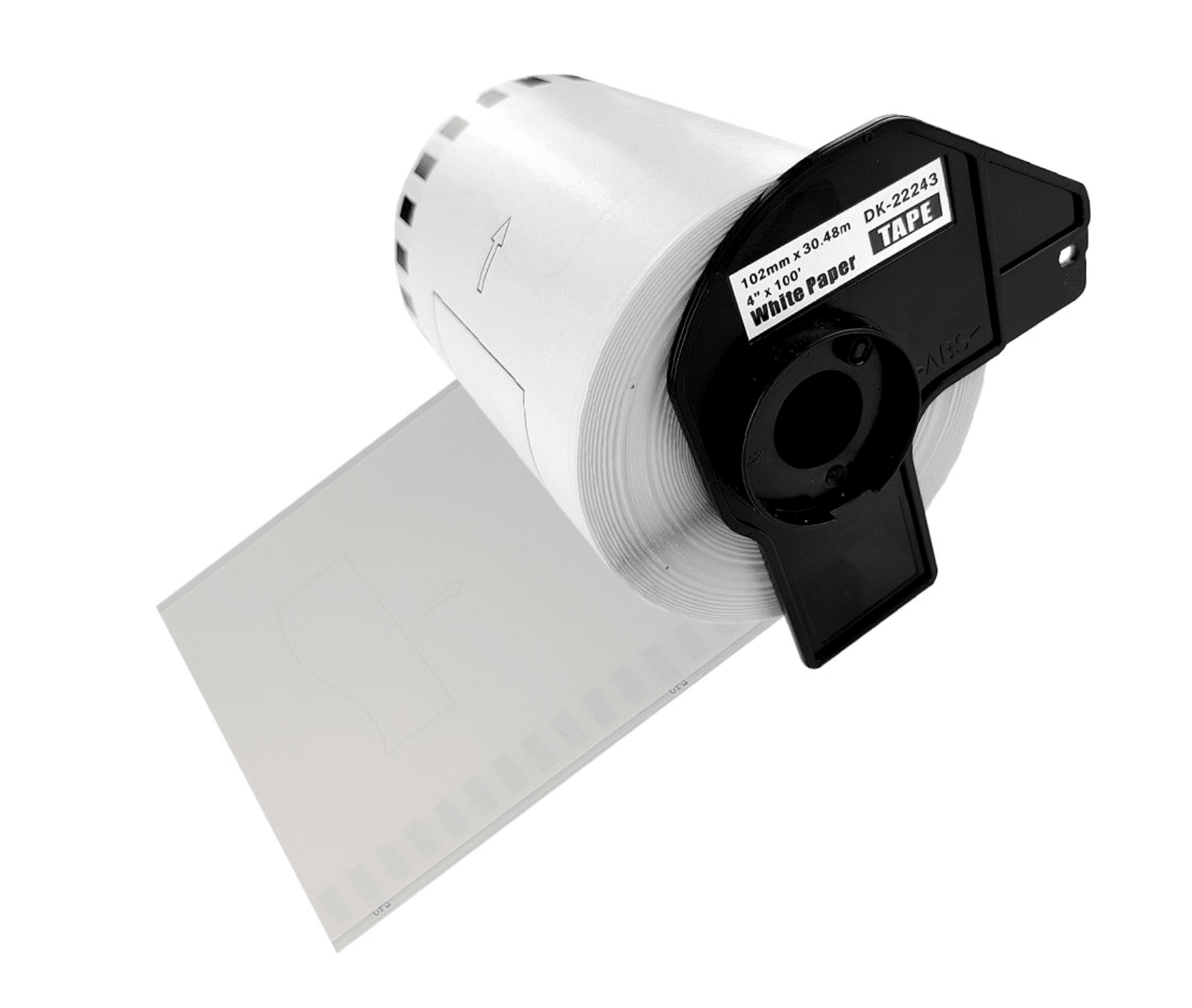 Brother DK22243 rulle kontinuerlig papir etiketter – 102mm x 30,5 meter – Kompatibel – DK22243