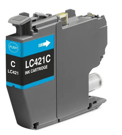 Brother LC421C cyan printerpatron 200 sider – alternativ – LC421C