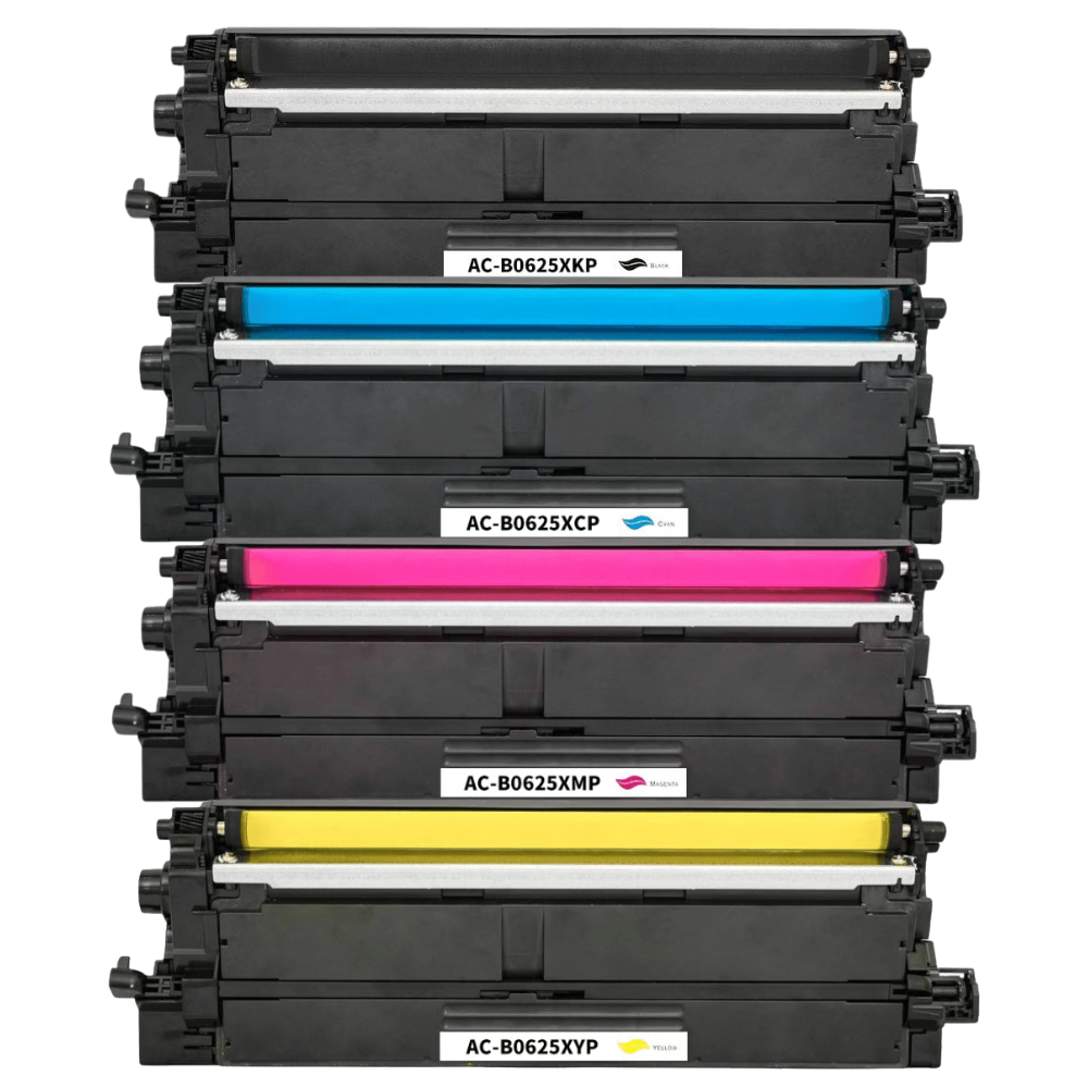 Pakke sæt Brother TN625 XL - 4 farver BK-C-M-Y - alternativ – 19.000 sider