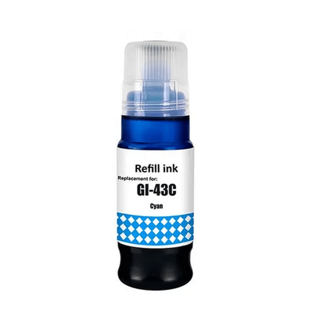 Canon GI-43C cyan refill 70 ml 4672C001 – alternativ