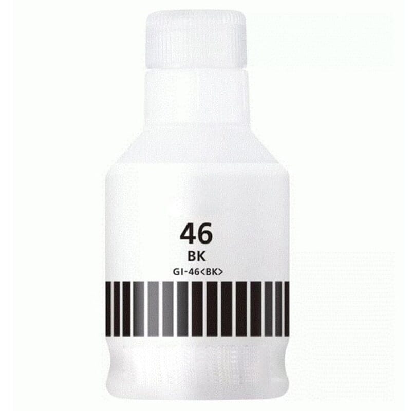 Canon GI-46BK sort refill 170 ml 4411C001 – alternativ