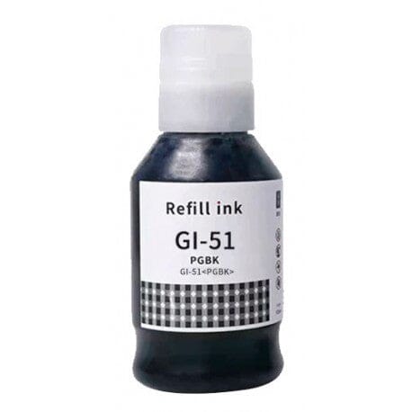 Canon GI-51 Sort refill 140 ml 4529C001 – alternativ