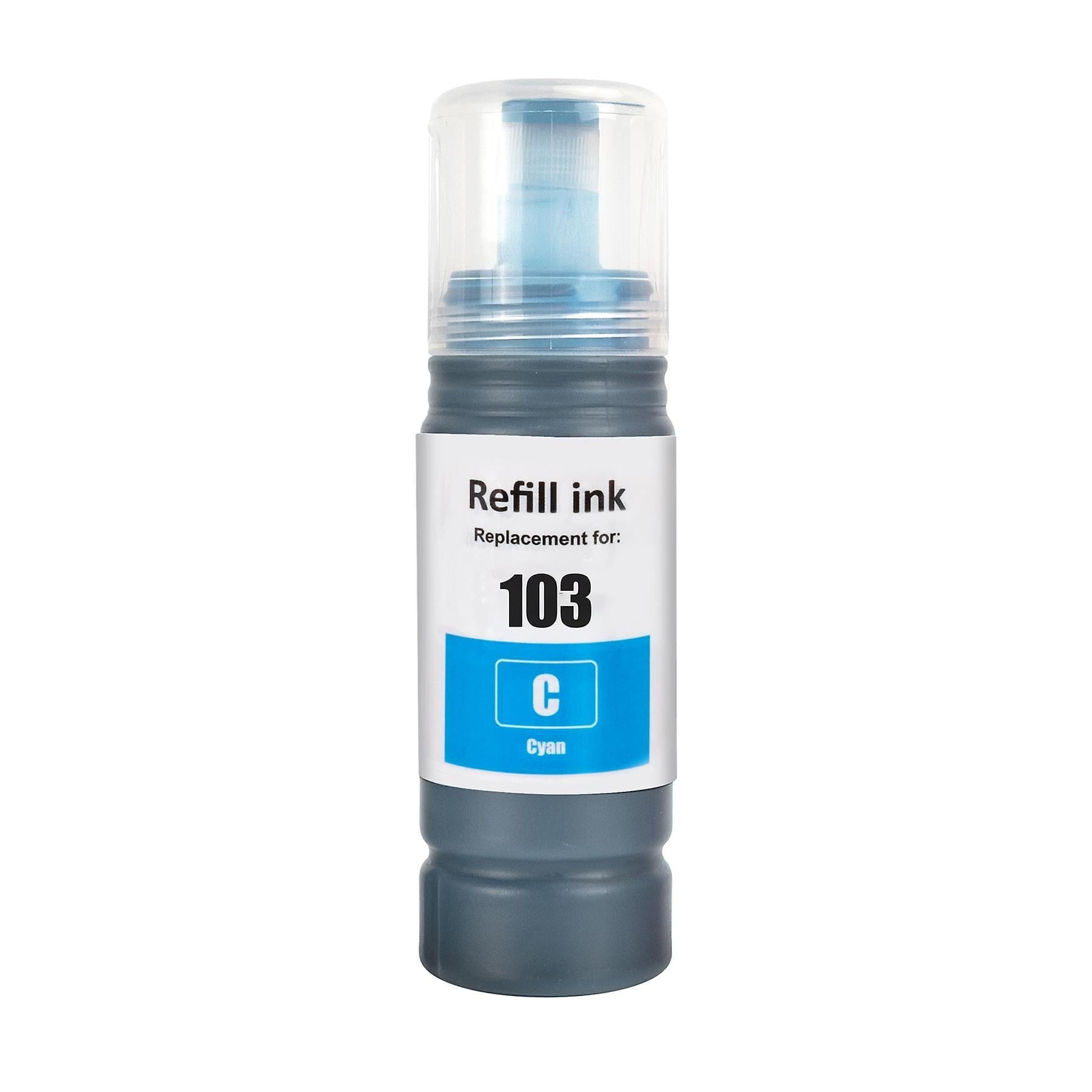 Epson 103 cyan refill 70 ml C13T00S24A – alternativ