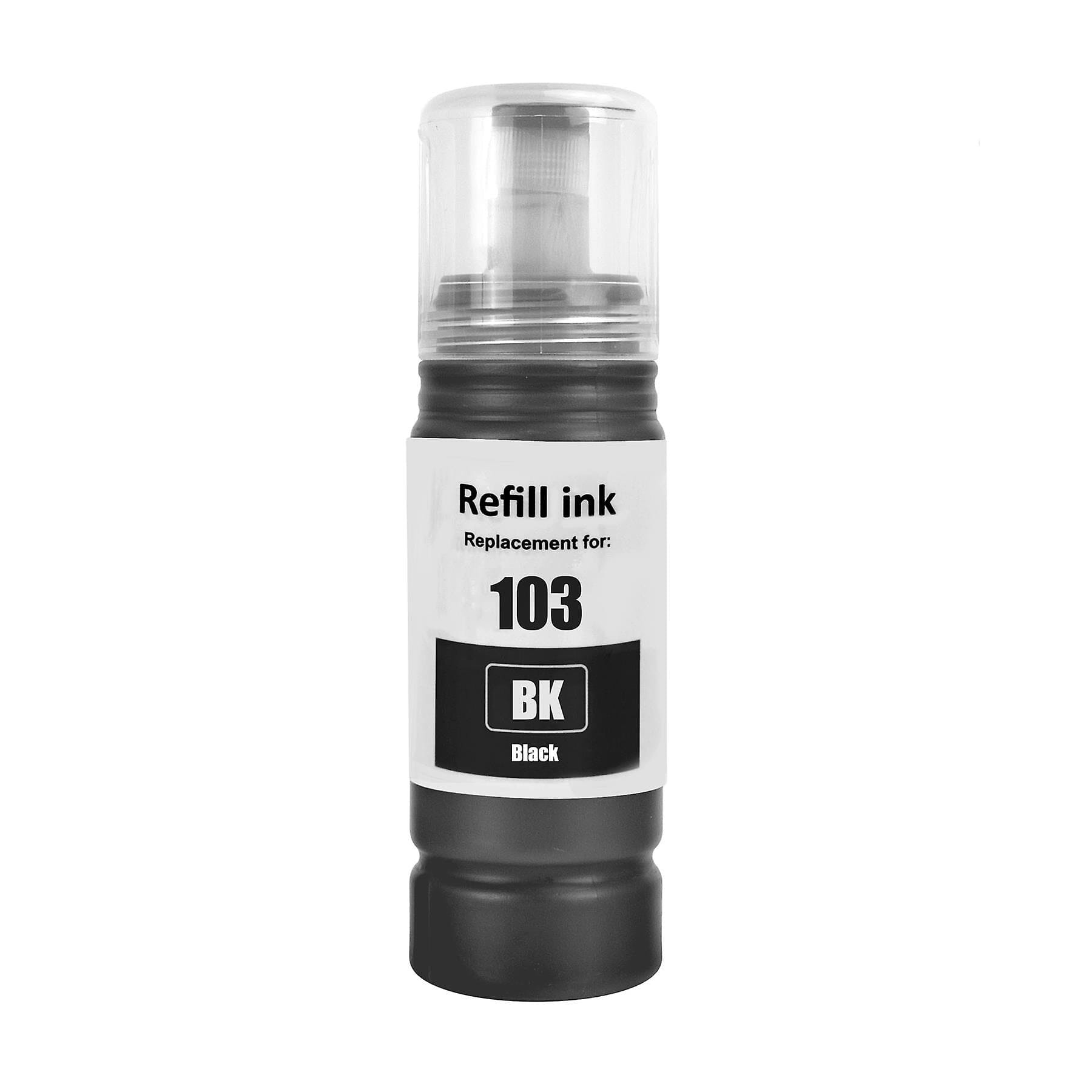 Epson 103 sort refill 130 ml C13T00S14A – alternativ