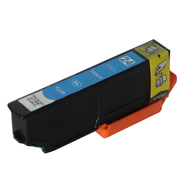 Epson 24XL cyan printerpatron 10 ml C13T24324010 – alternativ