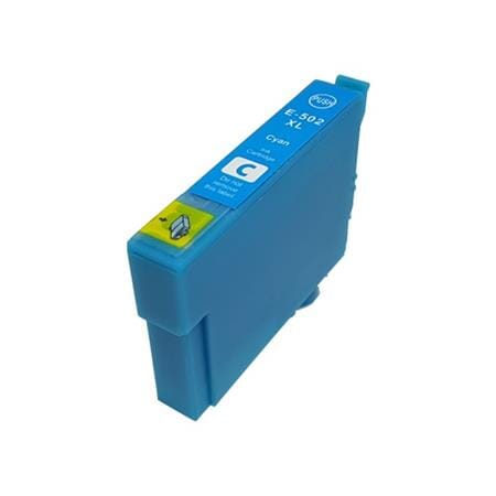 Epson 502XL cyan printerpatron 12 ml C13T02W24010 – alternativ