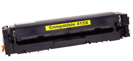 HP 415X gul toner 6.000 sider W2032X – alternativ