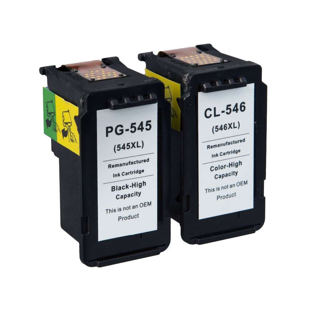 Pakke sæt Canon PG-545 / CL-546 – 1 Sort, 1 farver – alternativ – 27 ml