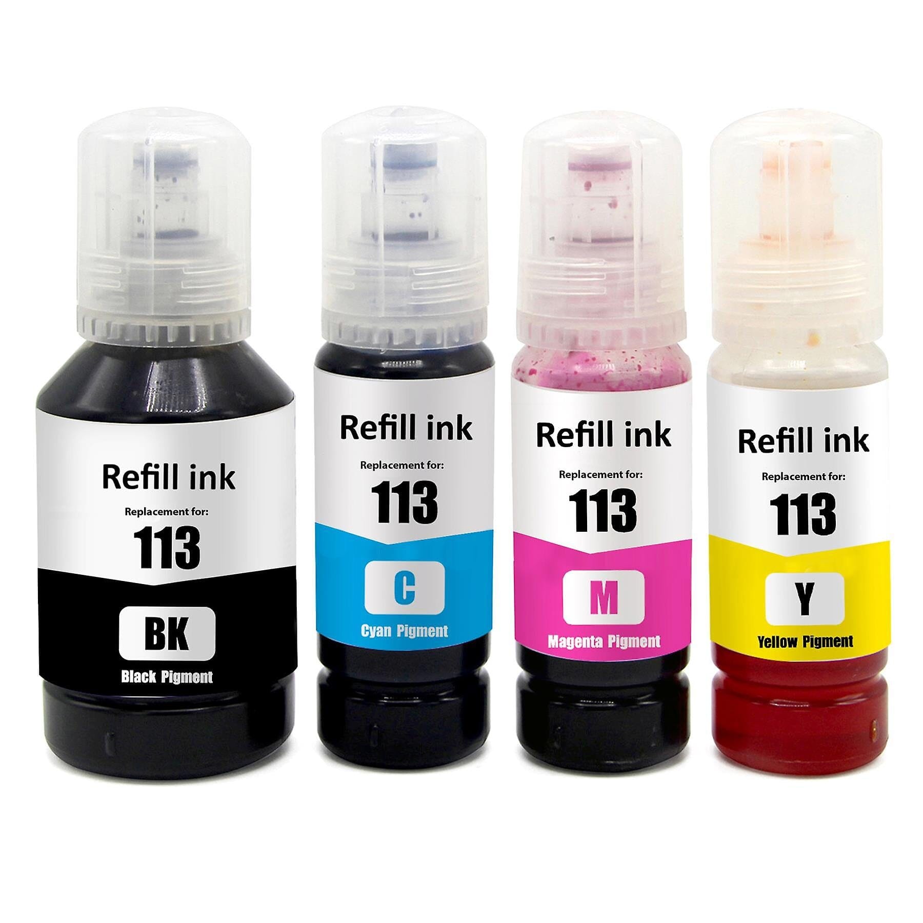 Pakke sæt Epson 113 – 4 farver BK-C-M-Y – alternativ – 340 ml