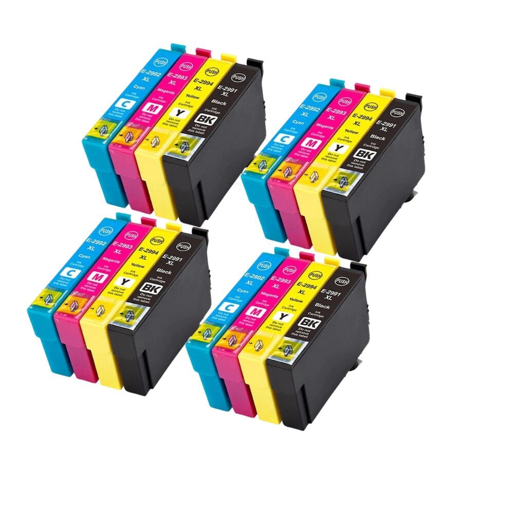 Pakke sæt Epson 29XL – 4 farver 4 x BK-C-M-Y – alternativ – 240 ml