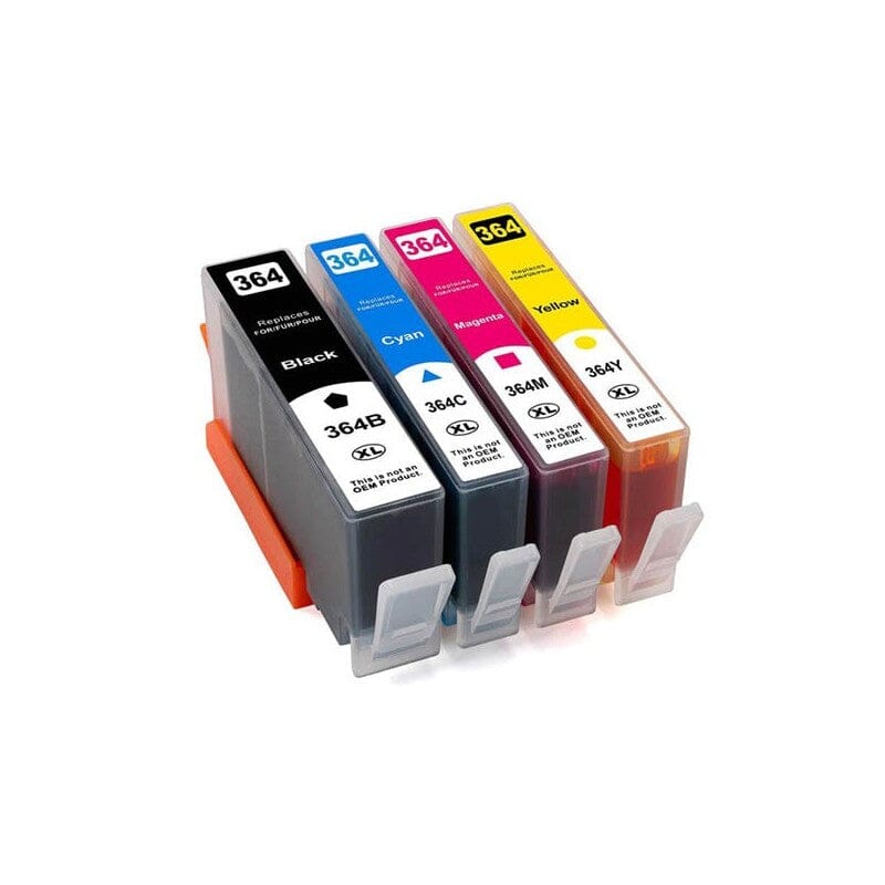 Pakke sæt HP 364XL – 4 farver BK-C-M-Y – alternativ – 364XL – 70 ml