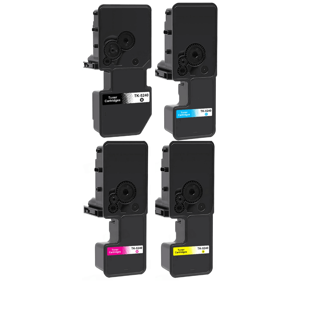 Sæt af Kyocera TK-5240 1x BK/C/M/Y 13.000 sider – kompatible
